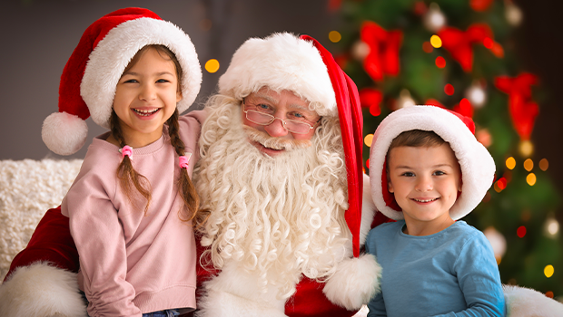 Aushopping Marsac Père Noël décembre 2025