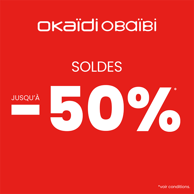 Okaidi | Soldes 2e démarque : jusqu'à -50%