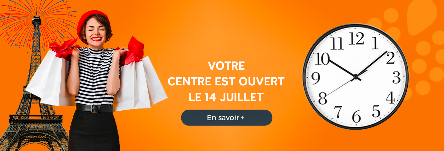 Aushopping Marsac ouverture du 14 juillet 2026