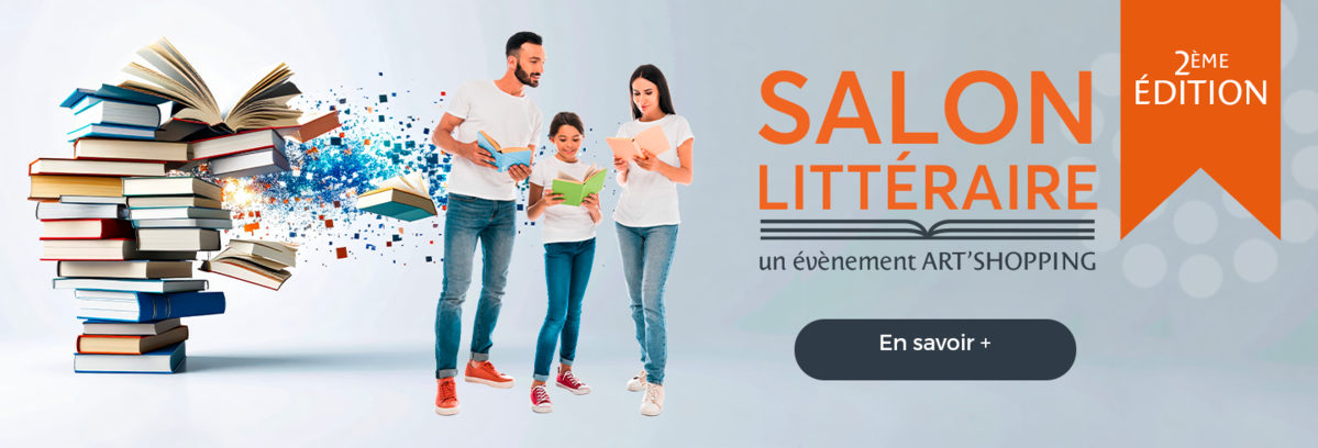 Centre commercial Aushopping Marsac Salon Litteraire 2026 auteurs locaux