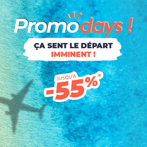 Promovacances Pomodays jusqu'à -55%