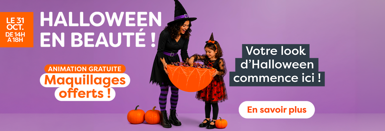 Aushopping Marsac maquillages Halloween gratuits